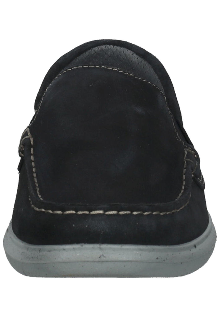 IMAC Slipper Veloursleder Dunkelblau