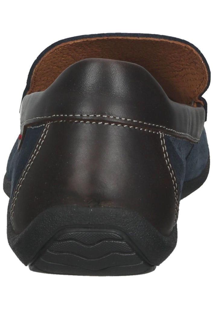 IMAC Slipper Veloursleder Dunkelblau