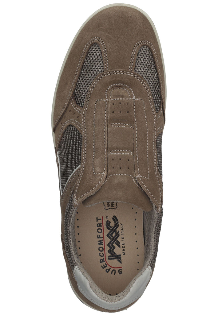 IMAC Slipper Veloursleder/Mesh Taupe