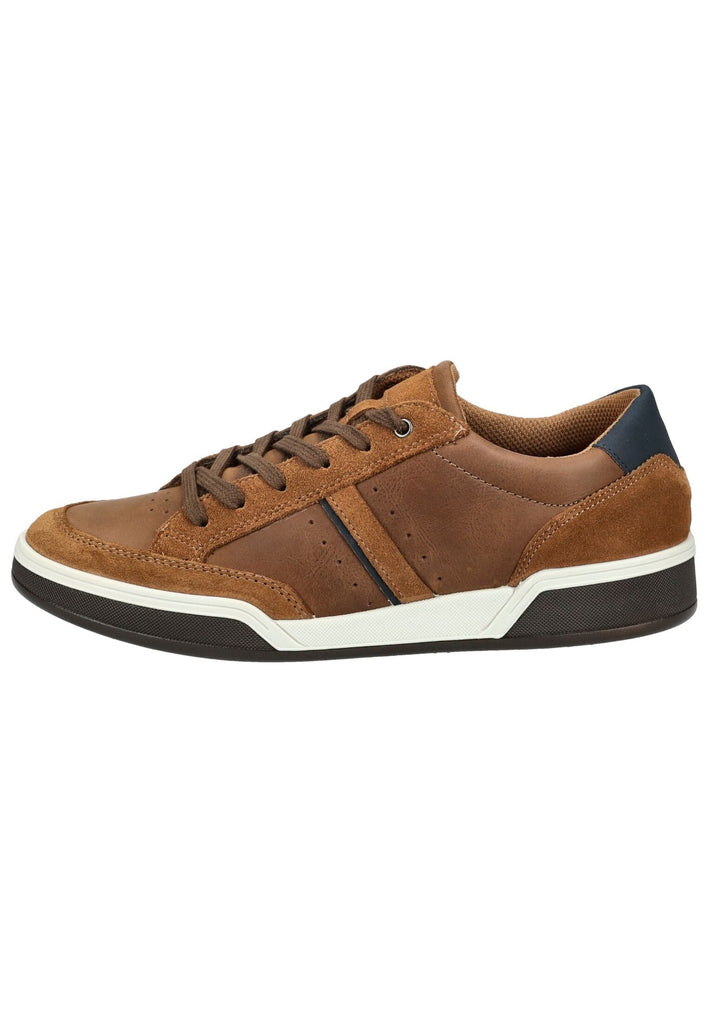 Sneaker IMAC Sneaker Leder Braun/Blau