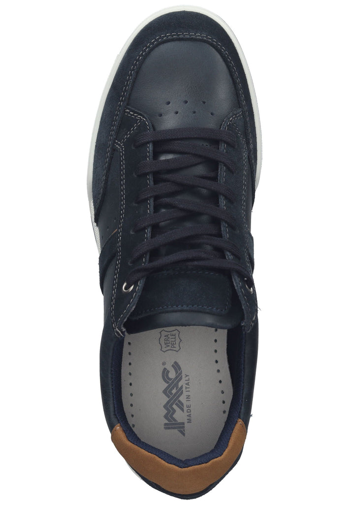 IMAC Sneaker Leder Blau/Braun