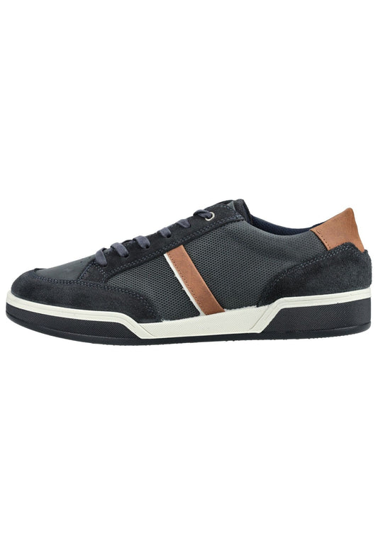 IMAC Sneaker Leder Blau/Braun