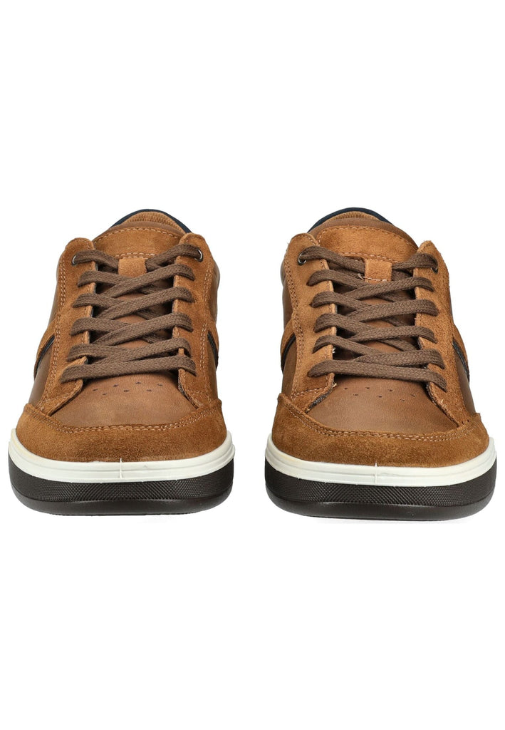 IMAC Sneaker Leder Braun/Blau