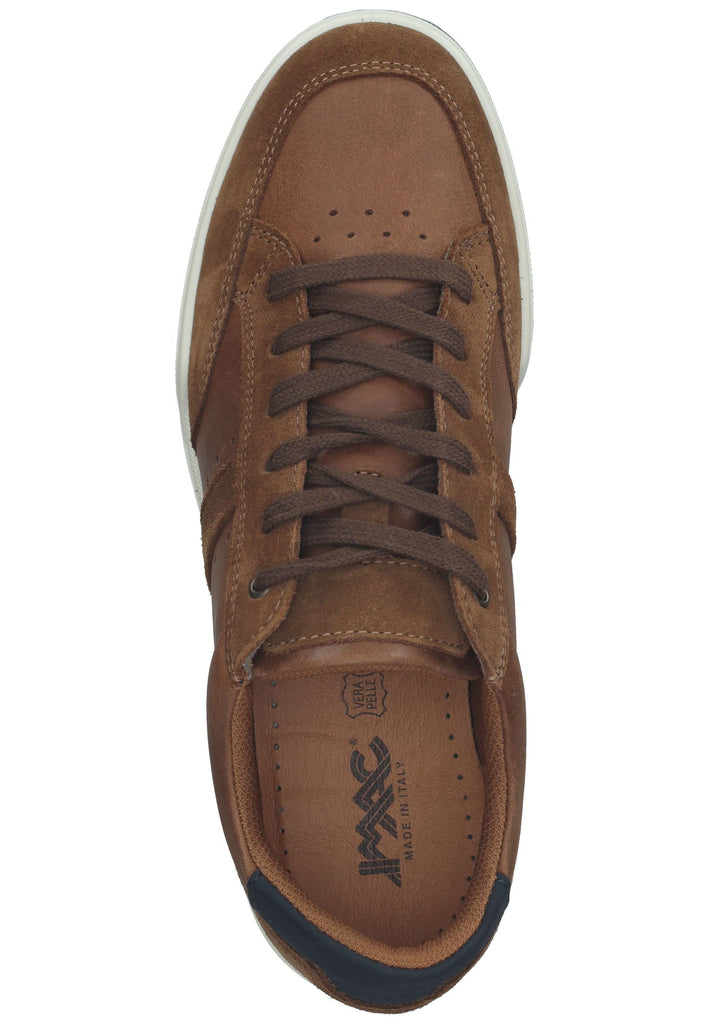 IMAC Sneaker Leder Braun/Blau