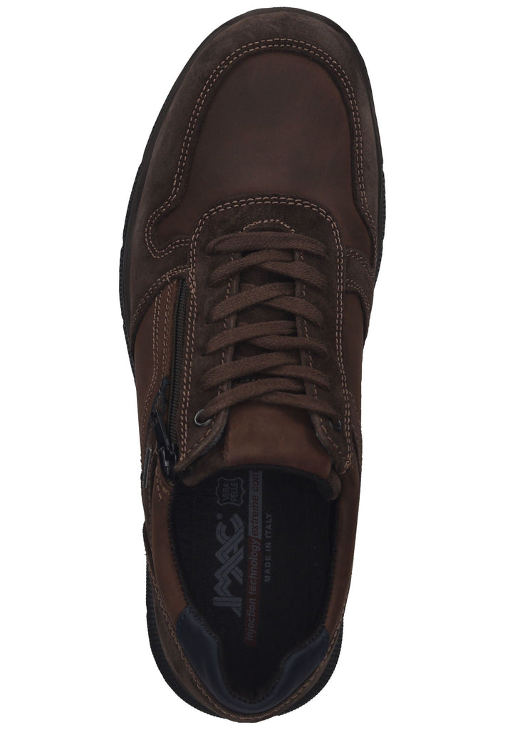 IMAC Sneaker Leder Dunkelbraun