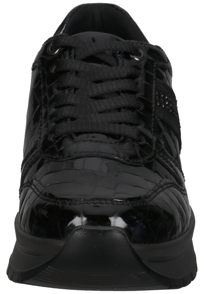 IMAC Sneaker Leder Schwarz Lack