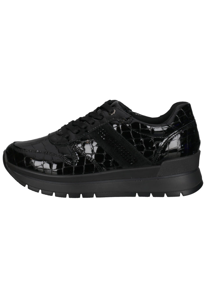 IMAC Sneaker Leder Schwarz Lack