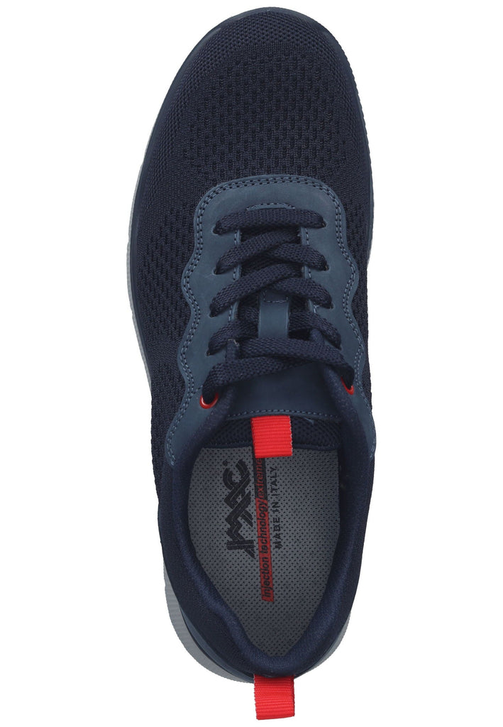IMAC Sneaker Lederimitat/Mesh Blau/Rot