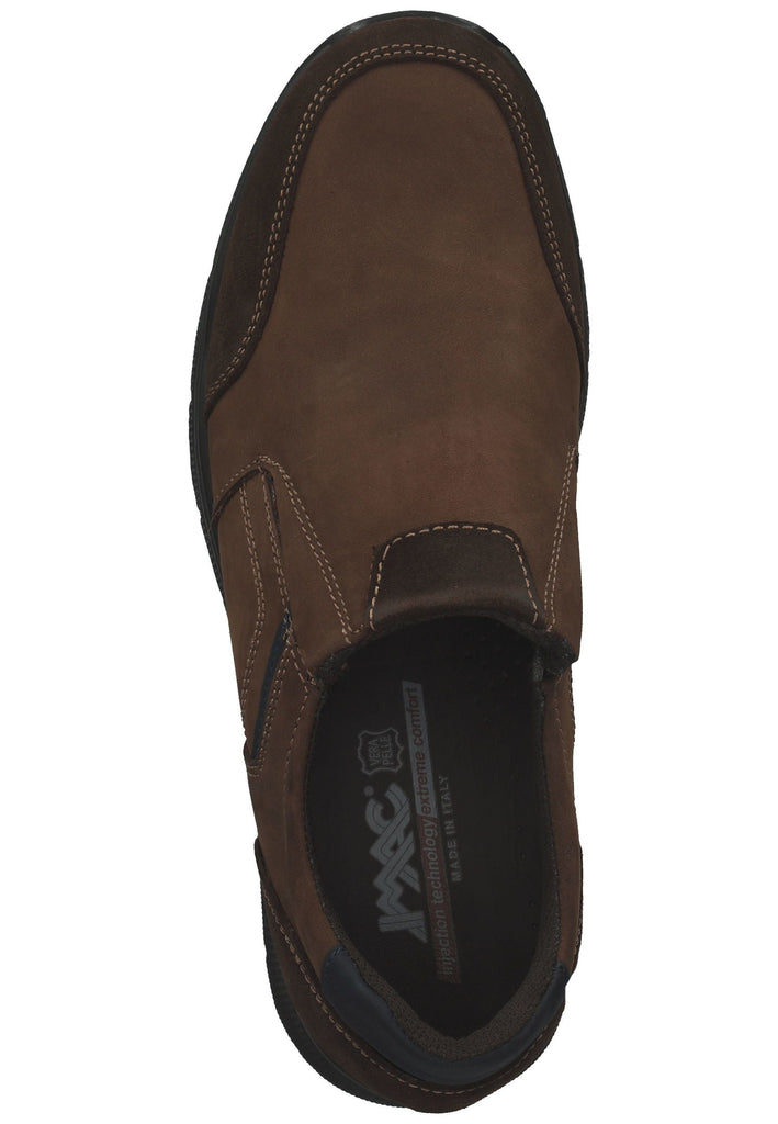 IMAC Sneaker Nubukleder Dunkelbraun