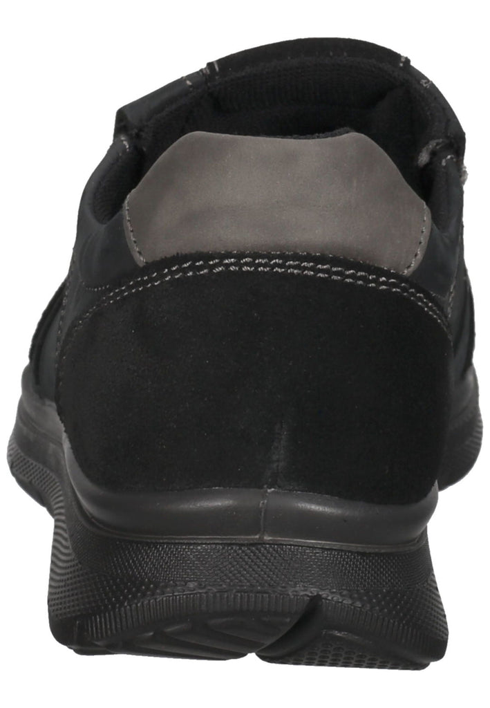 IMAC Sneaker Nubukleder Schwarz/Grau