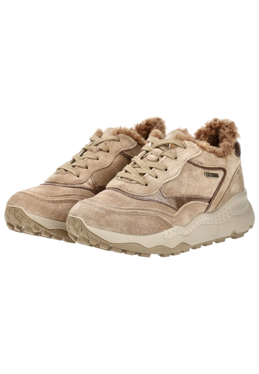 IMAC Sneaker Veloursleder Hellbraun