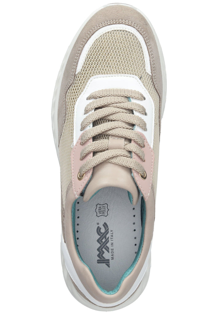 IMAC Sneaker Veloursleder/Mesh Taupe