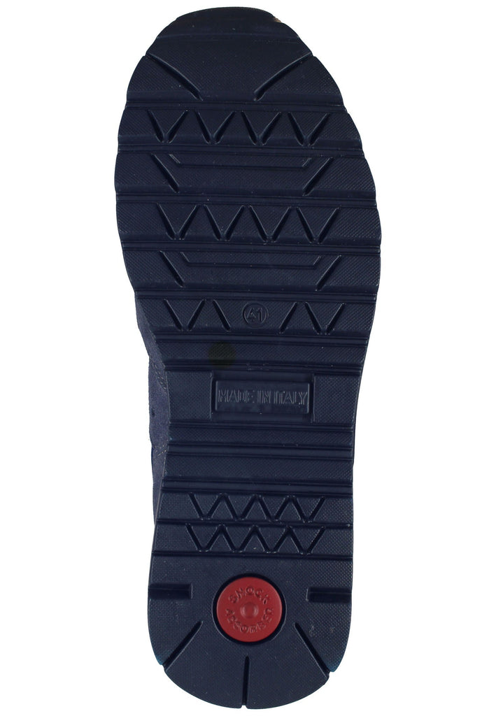 IMAC Sneaker Veloursleder/Textil Blau/Grau