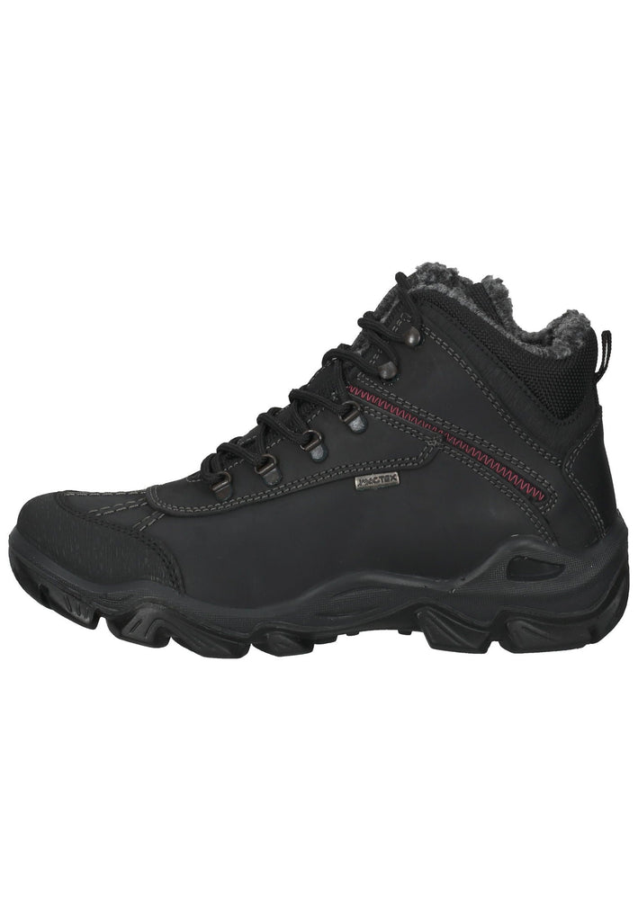 Sport- und Wanderschuhe IMAC Wanderschuhe Leder Schwarz Warmfutter