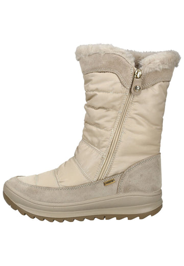 Stiefel IMAC Stiefel Veloursleder Beige Warmfutter