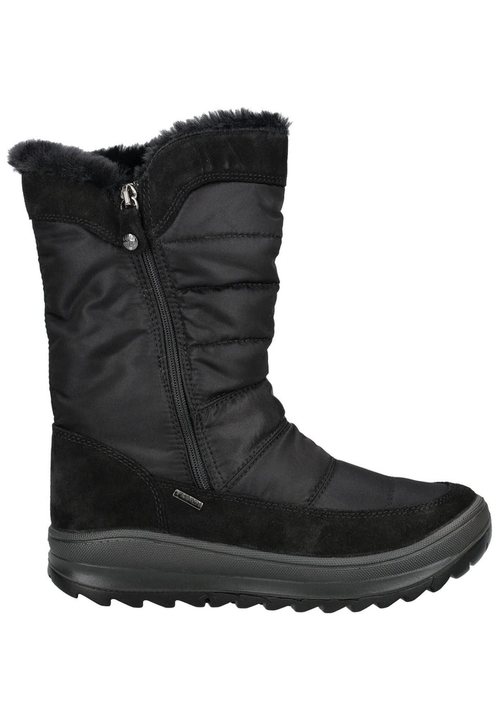 IMAC Stiefel Veloursleder Schwarz Warmfutter