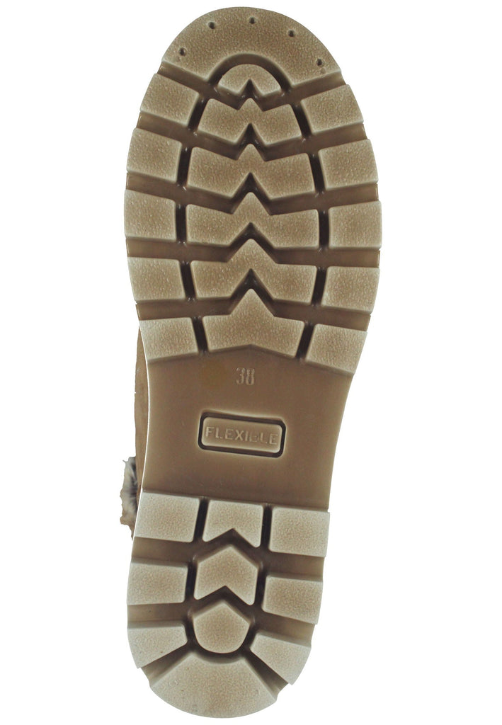 IMAC Stiefelette Leder Beige Warmfutter