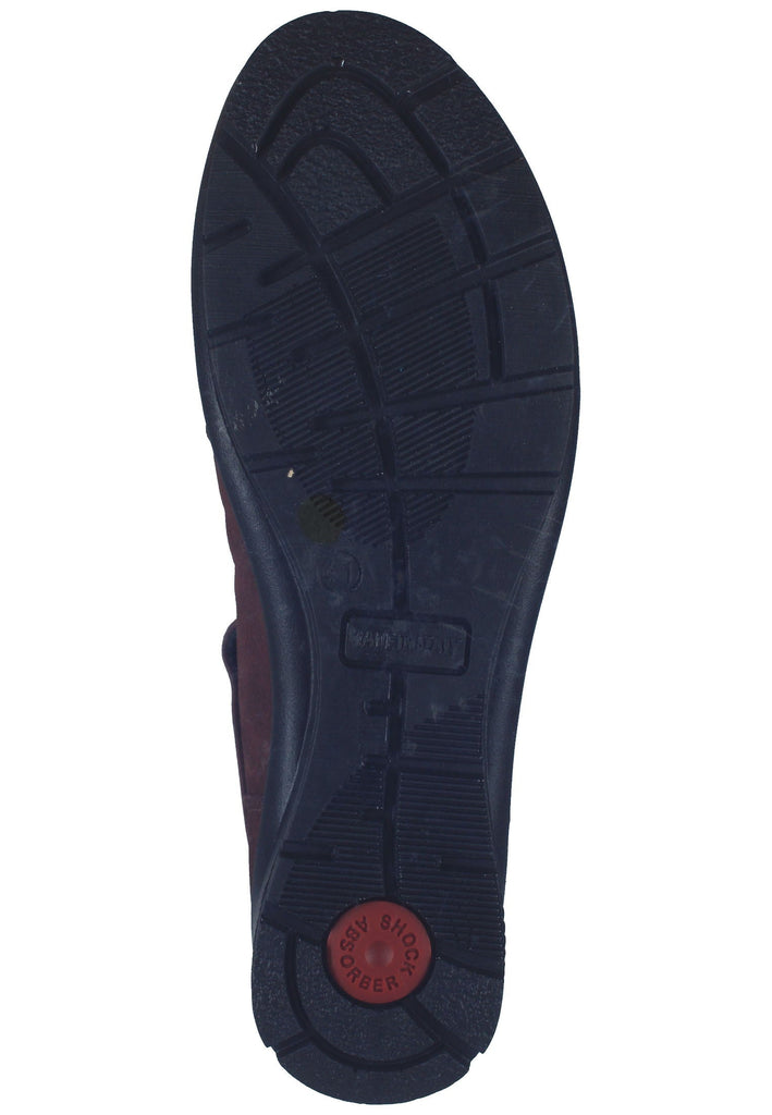 IMAC Stiefelette Leder Bordeaux Warmfutter