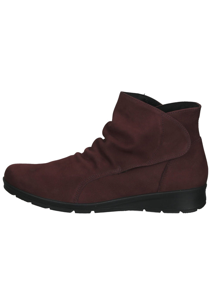 IMAC Stiefelette Leder Bordeaux Warmfutter