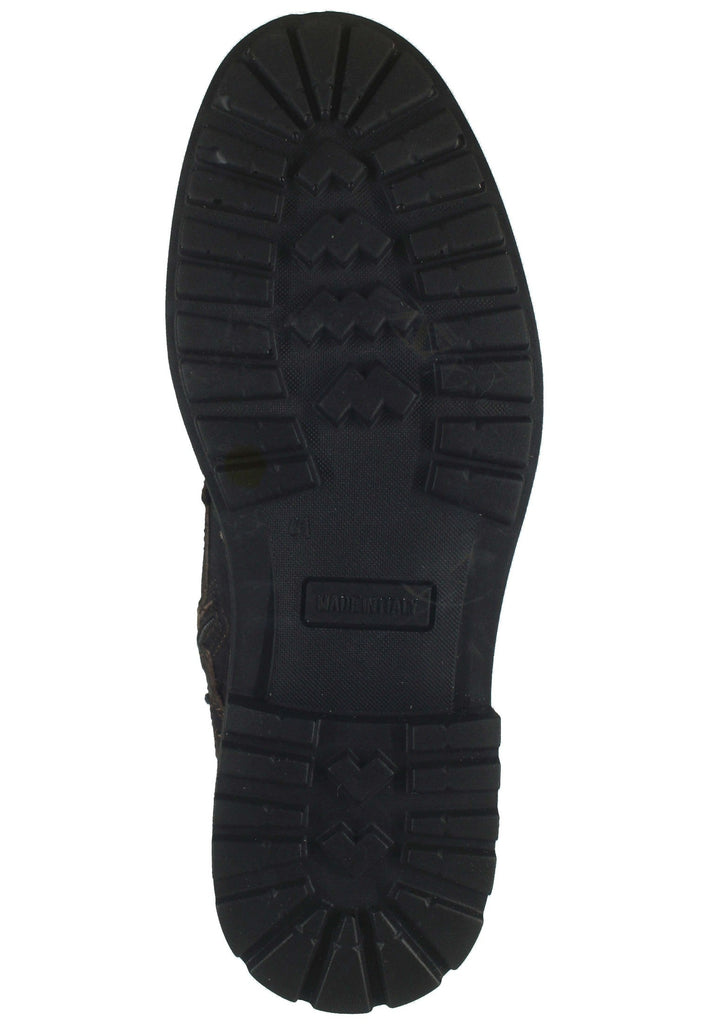 IMAC Stiefelette Leder Dunkelbraun Warmfutter