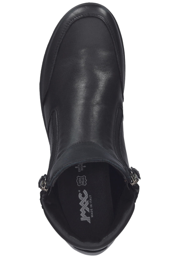 IMAC Stiefelette Leder Schwarz