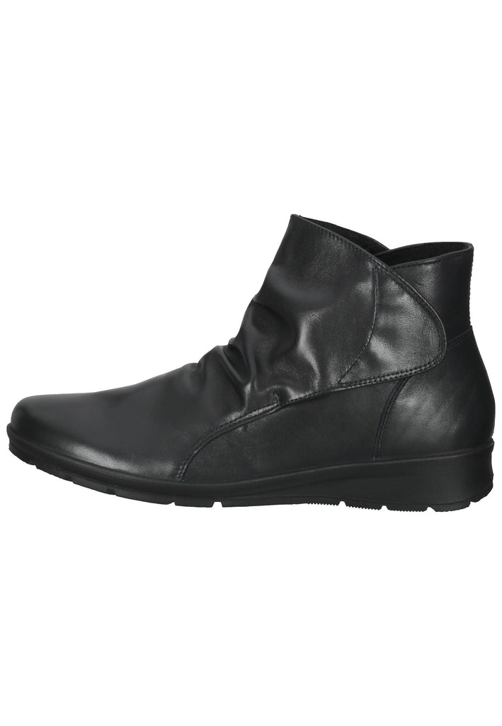 IMAC Stiefelette Leder Schwarz Warmfutter