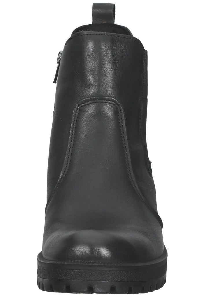 IMAC Stiefelette Leder Schwarz Warmfutter