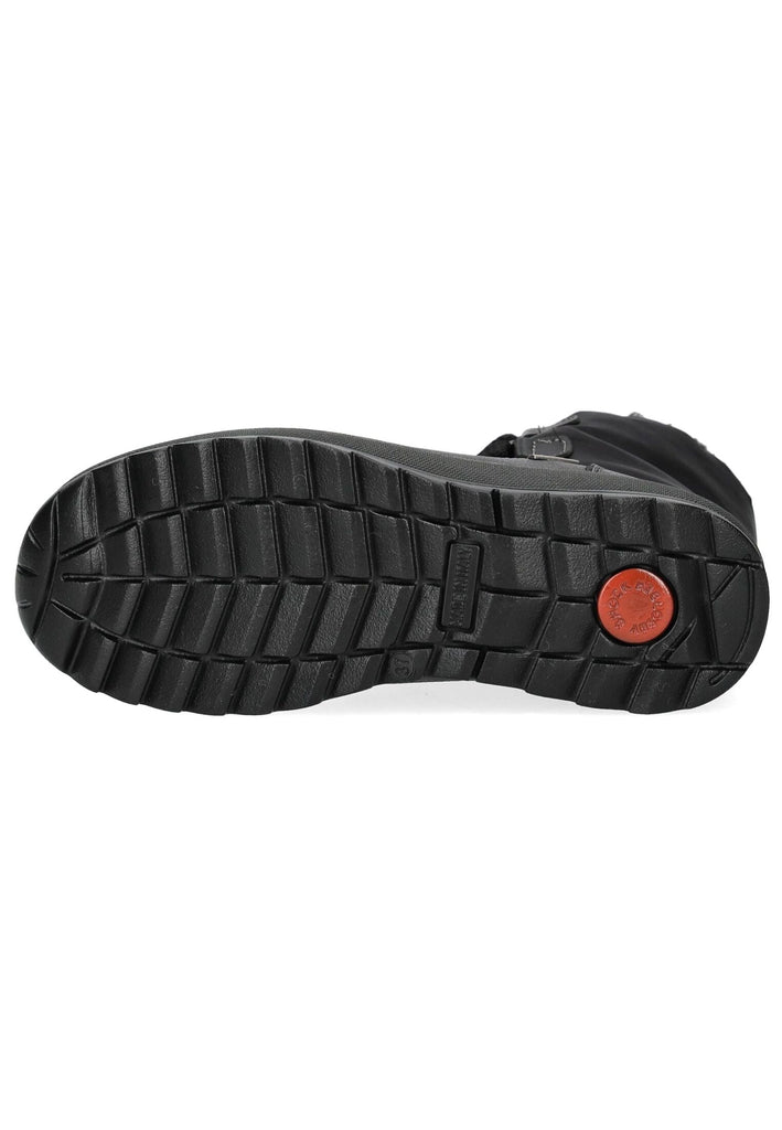 IMAC Stiefelette Leder Schwarz Warmfutter