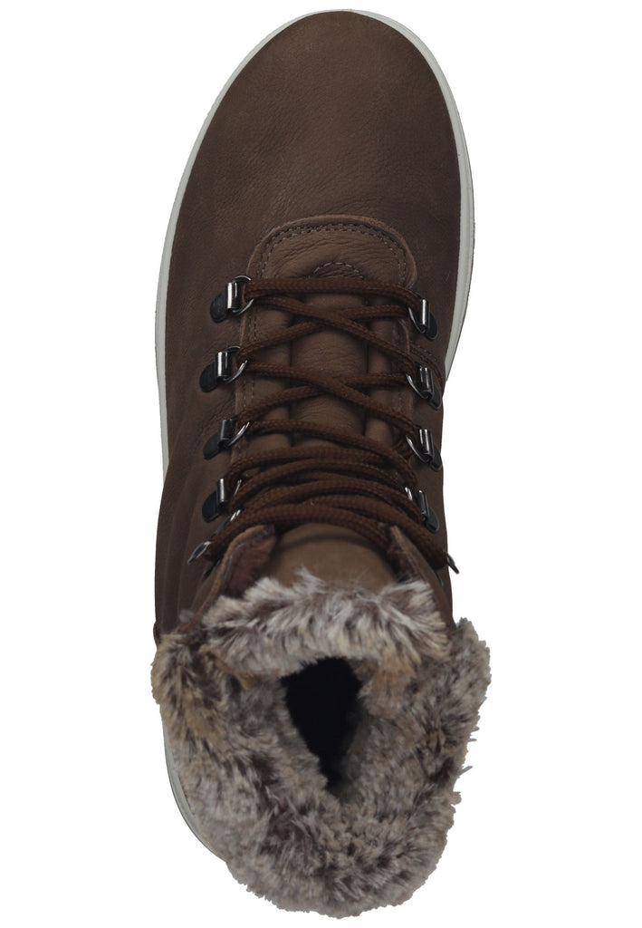 IMAC Stiefelette Leder Taupe Warmfutter