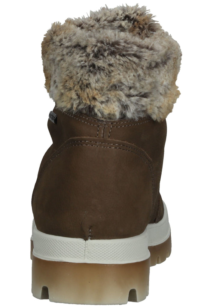 IMAC Stiefelette Leder Taupe Warmfutter