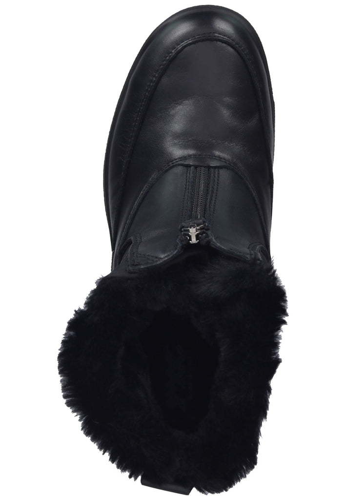 IMAC Stiefelette Leder/Textil Schwarz Warmfutter