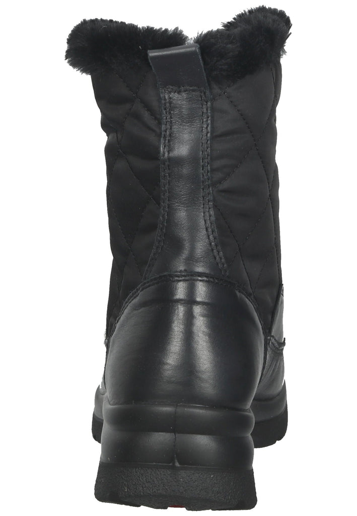 IMAC Stiefelette Leder/Textil Schwarz Warmfutter