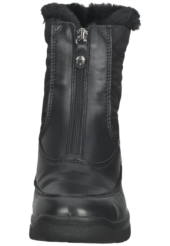 IMAC Stiefelette Leder/Textil Schwarz Warmfutter