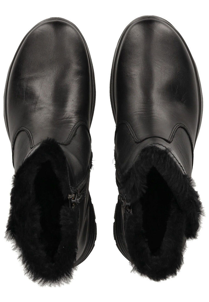 IMAC Stiefelette Nappaleder Schwarz Warmfutter