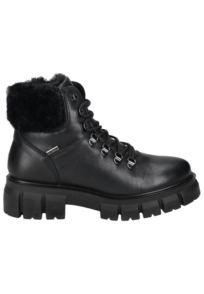 IMAC Stiefelette Nappaleder Schwarz Warmfutter