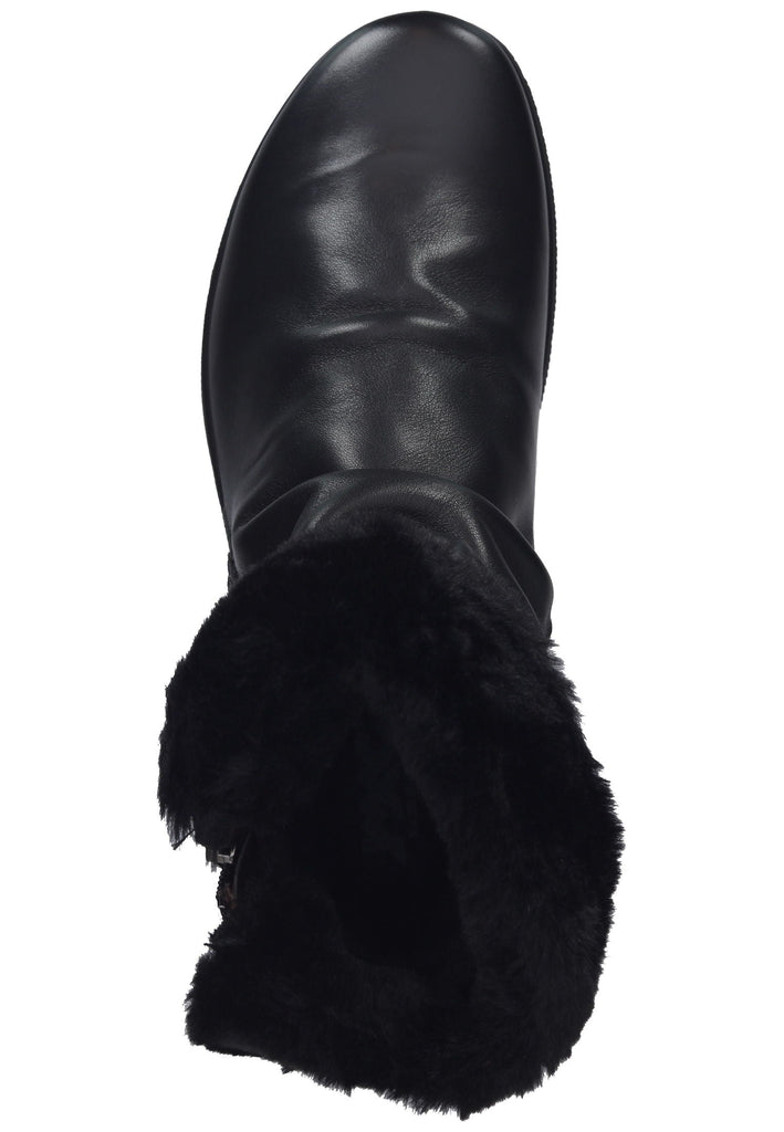 IMAC Stiefelette Nappaleder Schwarz Warmfutter