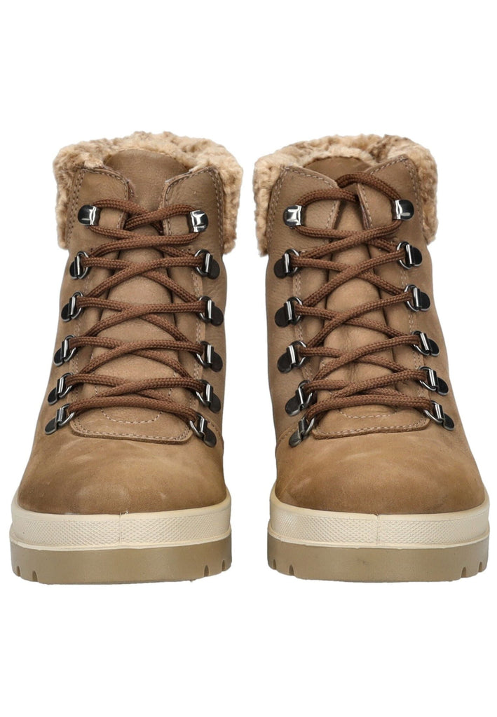 IMAC Stiefelette Nubukleder Braun Warmfutter