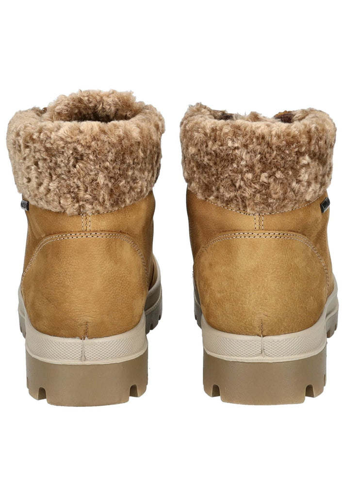 IMAC Stiefelette Nubukleder Camel Warmfutter