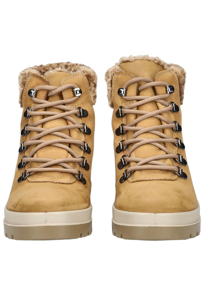 IMAC Stiefelette Nubukleder Camel Warmfutter