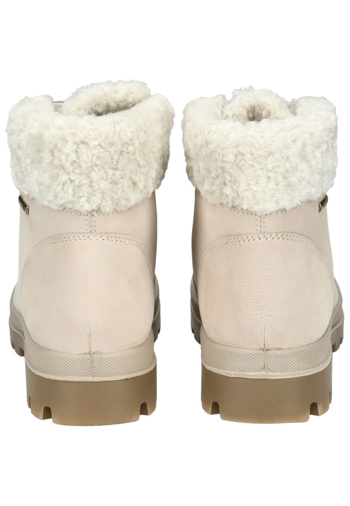 IMAC Stiefelette Nubukleder Hellbeige Warmfutter