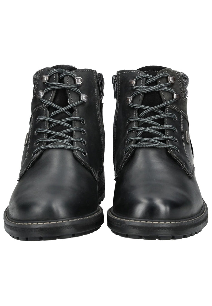 IMAC Stiefelette Nubukleder Schwarz Warmfutter