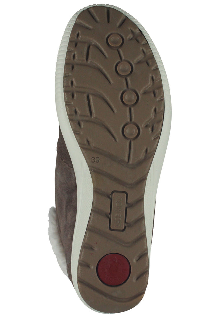 IMAC Stiefelette Veloursleder Beige Warmfutter