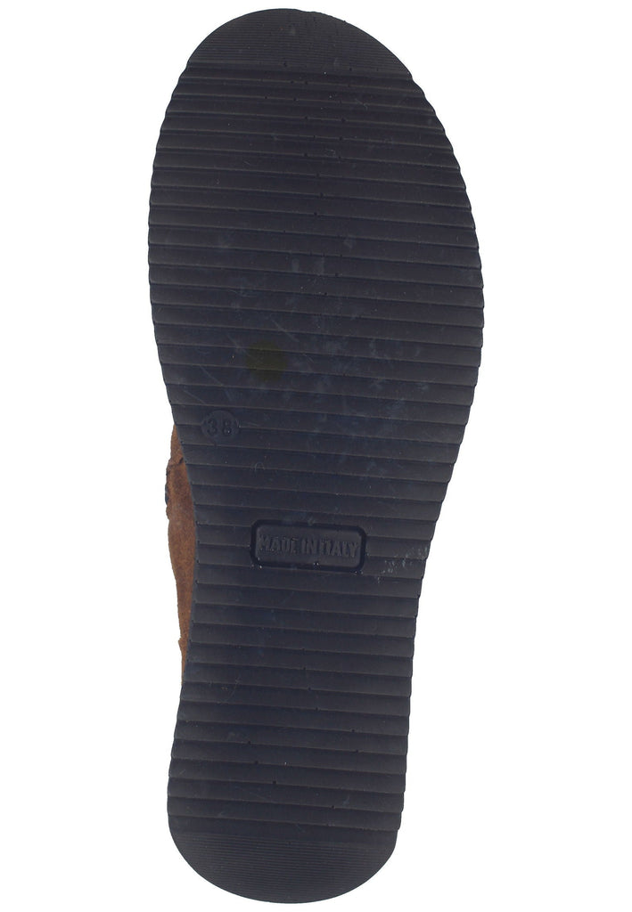 IMAC Stiefelette Veloursleder Cognac Warmfutter