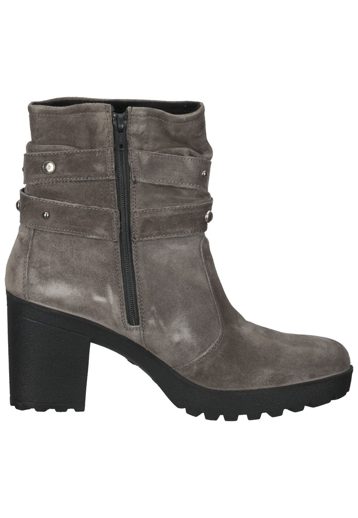 IMAC Stiefelette Veloursleder Dunkelgrau