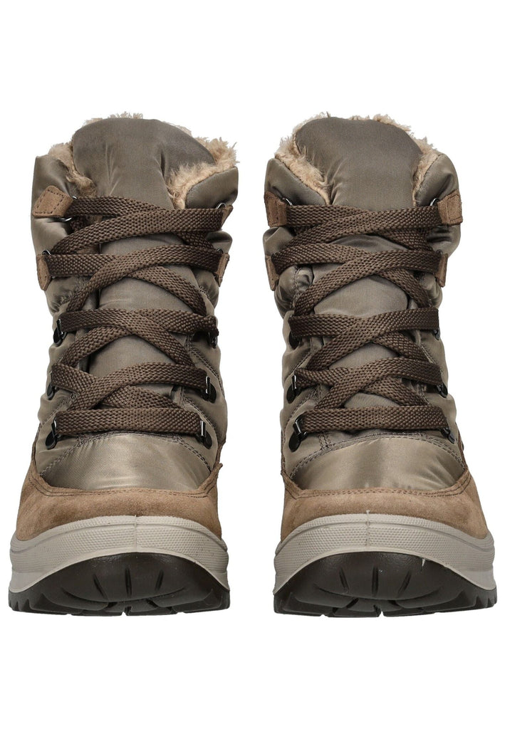 IMAC Stiefelette Veloursleder Grau Warmfutter