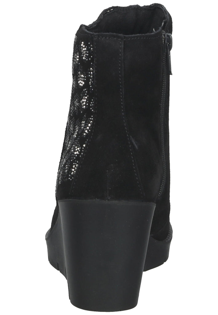 IMAC Stiefelette Veloursleder Schwarz