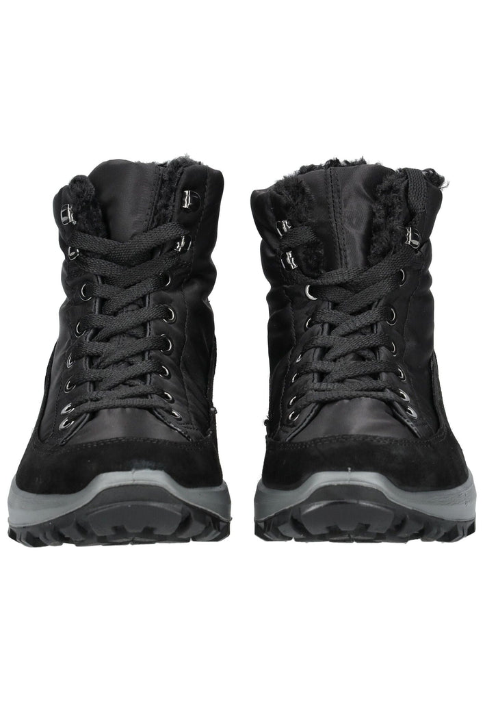 IMAC Stiefelette Veloursleder Schwarz Warmfutter