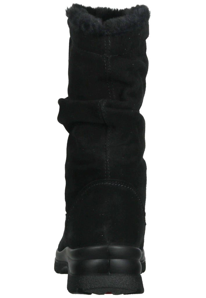 IMAC Stiefelette Veloursleder Schwarz Warmfutter