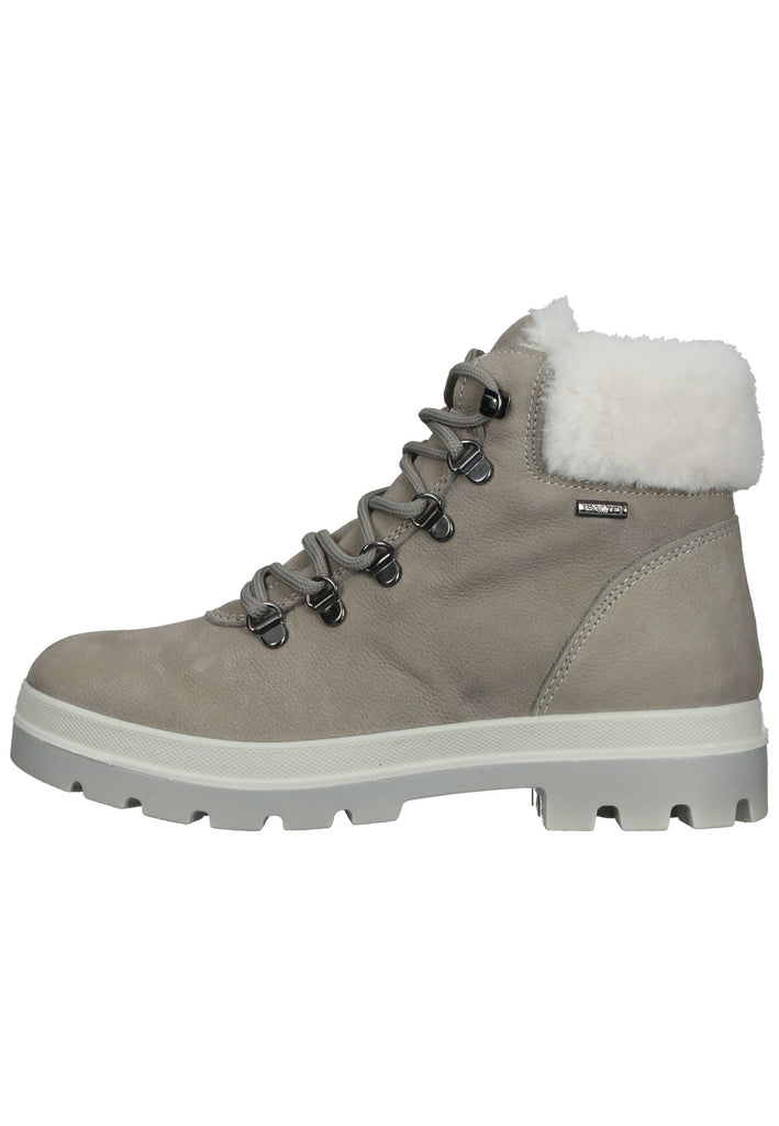 Stiefeletten IMAC Stiefelette Leder Hellgrau Warmfutter