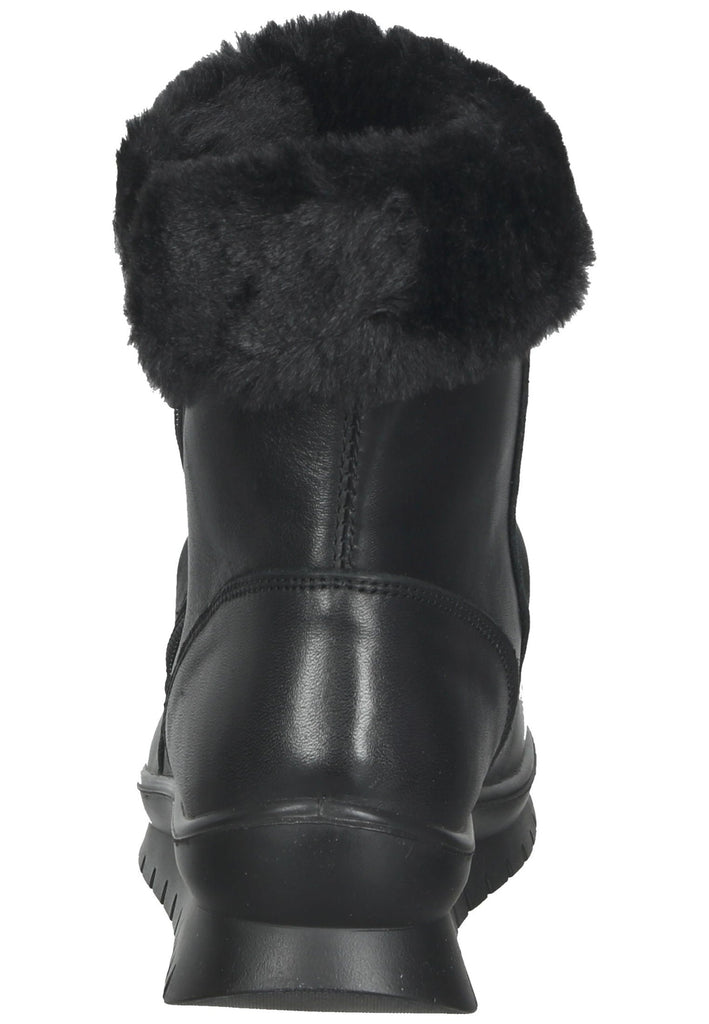 Stiefeletten IMAC Stiefelette Nappaleder Schwarz Warmfutter